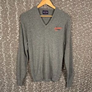 Vintage Chevrolet The Heartbeat of America V-Neck Sweater Pine State Men's Large